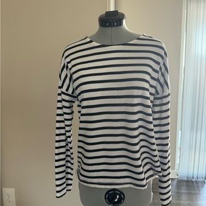 Black and white stripped shirt
